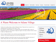 Tablet Screenshot of julianavillage.com.au